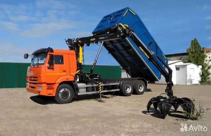 КАМАЗ 65115 с КМУ, 2023