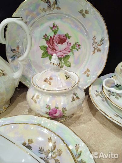 Чайный сервиз Роза Kahla гдр