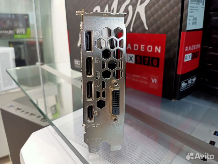 Видеокарта MSI Armor RX 570 8Gb OC