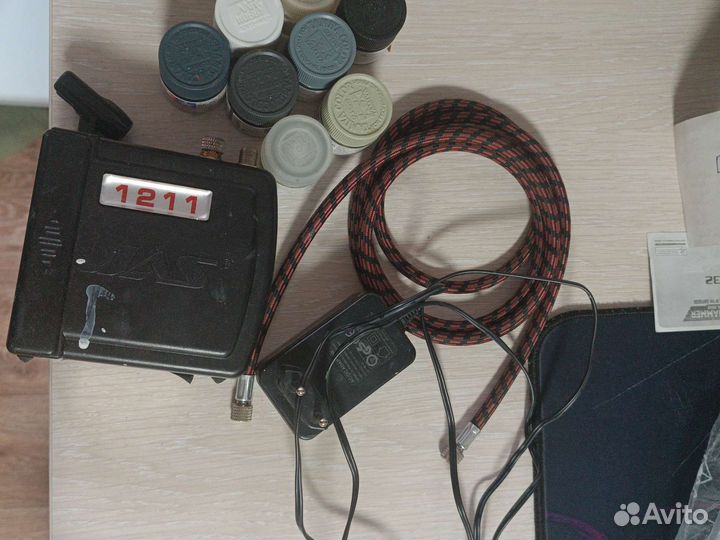 Компрессор и химия для моделизма