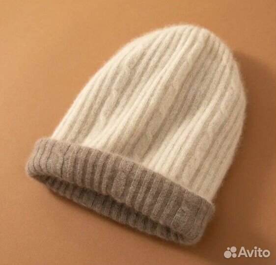 Шапка Двухсторонняя кашемировая