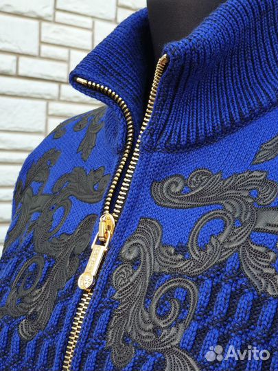 Джемпер (кофта, кардиган) мужской versace на молни