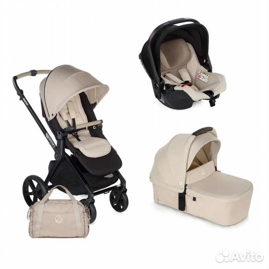 Jane Коляска 3 в 1 Muum 4+Sweet+Koos I-Size Desert