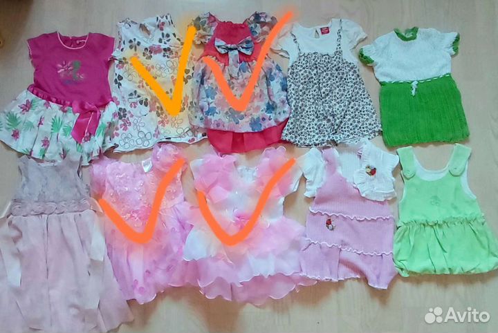 Платьица 80-122