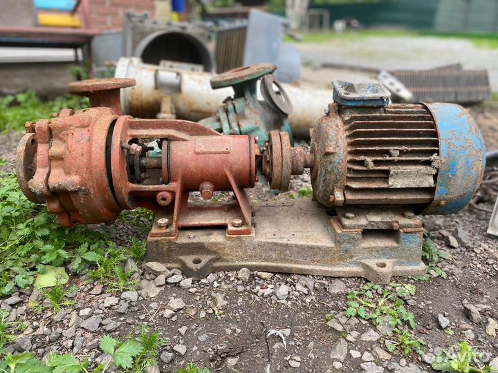 Насос и Электродвигатель
