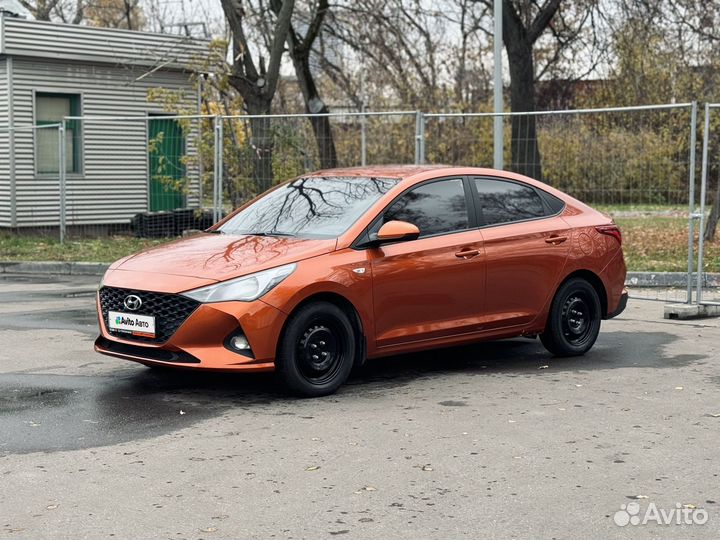 Hyundai Solaris 1.6 AT, 2021, 99 520 км