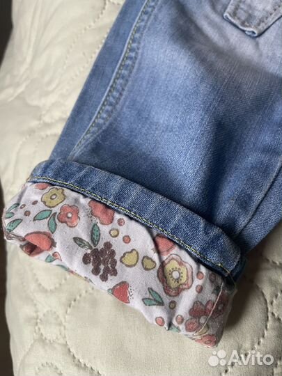 Джинсы для девочки 104 mothercare