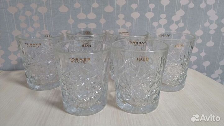 Бокалы Torres бренди коньяк виски