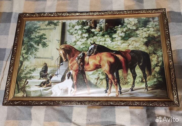 Картина с лошадьми