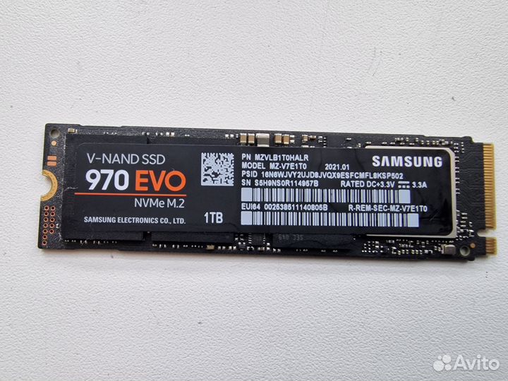 Samsung 970 EVO 1Tb