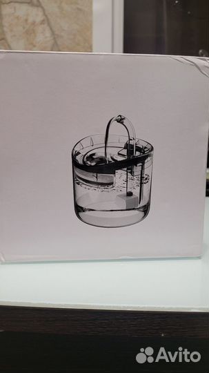 Фонтан поилка для кошек