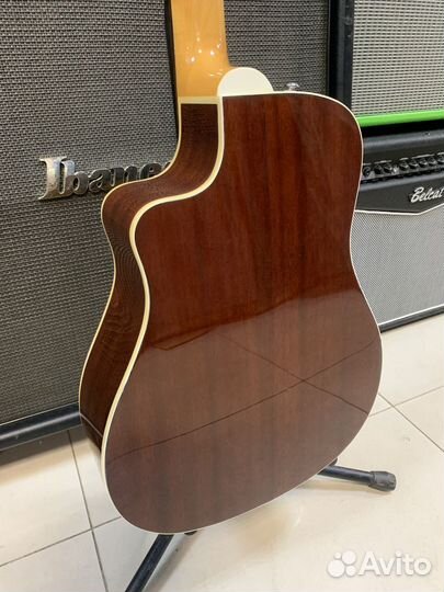 Гитара Fender Malibu CE форм Parlor + чехол