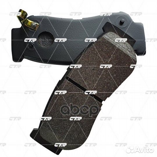 Колодки тормозные дисковые GK0486 CTR