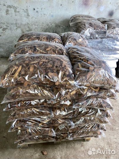 Мульча кора сосны