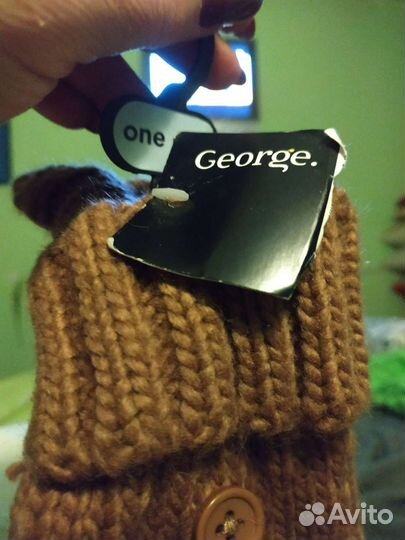 Перчатки митенки