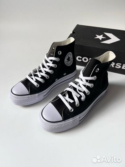 Кеды converse на высокой подошве