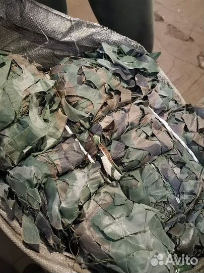 Сеть маскировочная зеленая мкт-2Л 