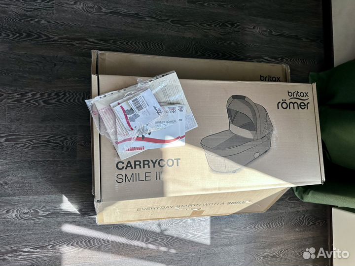 Коляска britax romer smile 3 2 в 1 на гарантии