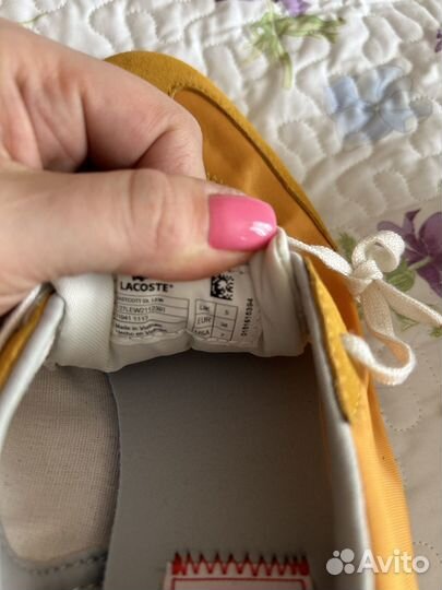 Кеды lacoste женские 38