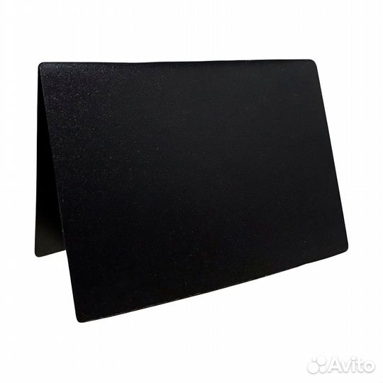 Ценник-домик меловой из полипропилена 0,5мм, чёрн