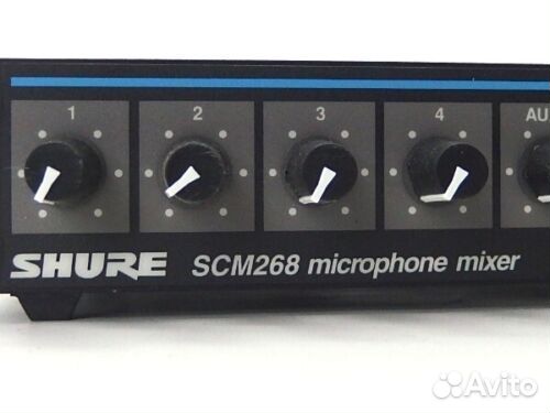 Предусилитель-микшер Shure SCM268 (USA)