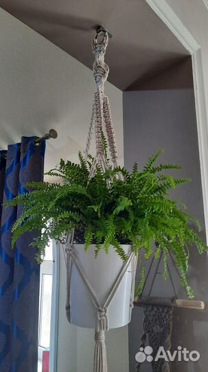 Подвес для кашпо (макраме )