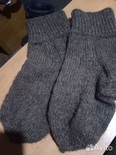 Носки вязаные ручной работы мужские