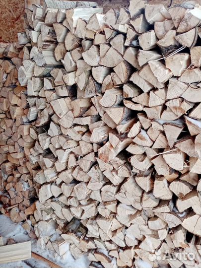 Дрова березовые колотые