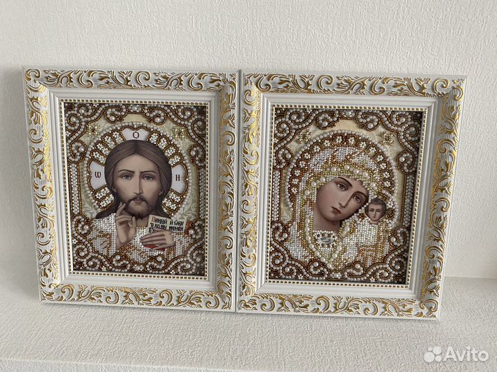 Иконы вышитые бисером