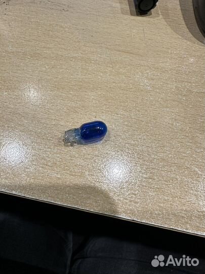 Лампа 12V w5w t10 blue