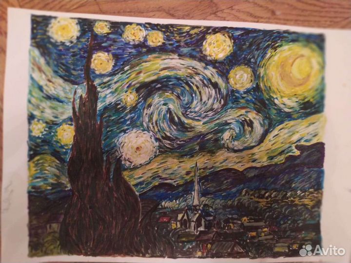 Картина (акрил, гуашь)