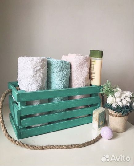 Декоративные ящики из дерева