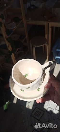 Чашка с блюдцем