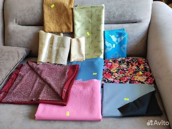 Отрезы ткани из