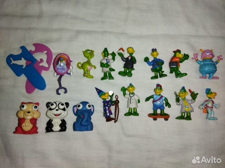 Игрушки Растишка Дино сюрприз старые