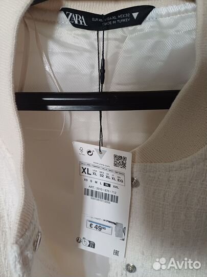 Бомбер zara xl