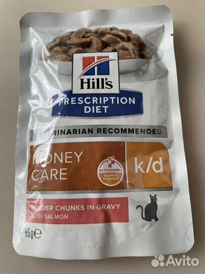 Корм для кошек hills k d