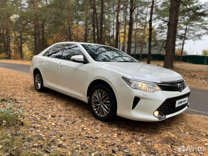 Toyota Camry 2.5 AT, 2015, 187 000 км