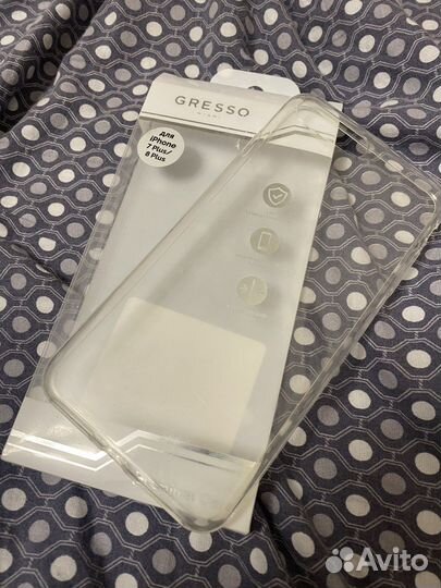 Чехол на iPhone 7,8 Plus прозрачный