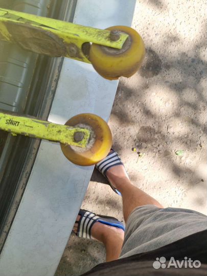 Лыжероллеры старт с нис платформой коньковые