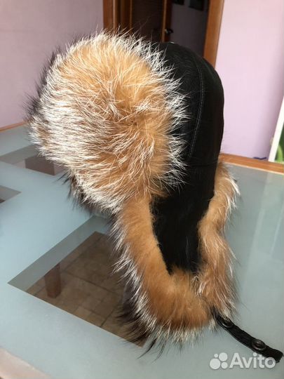 Меховая шапка для мальчика
