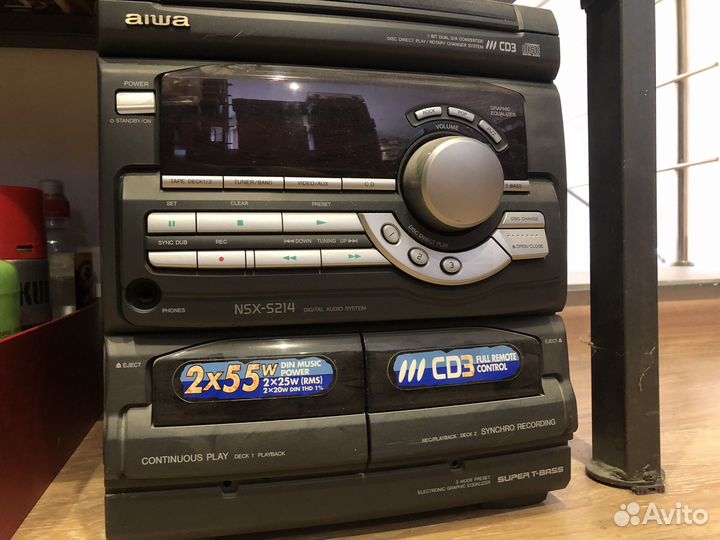 Музыкальный центр aiwa s 214