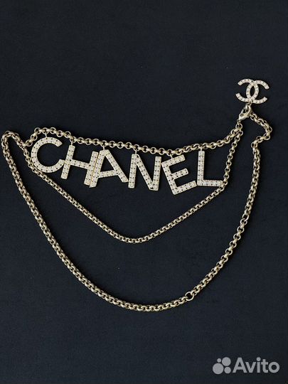 Серьги chanel