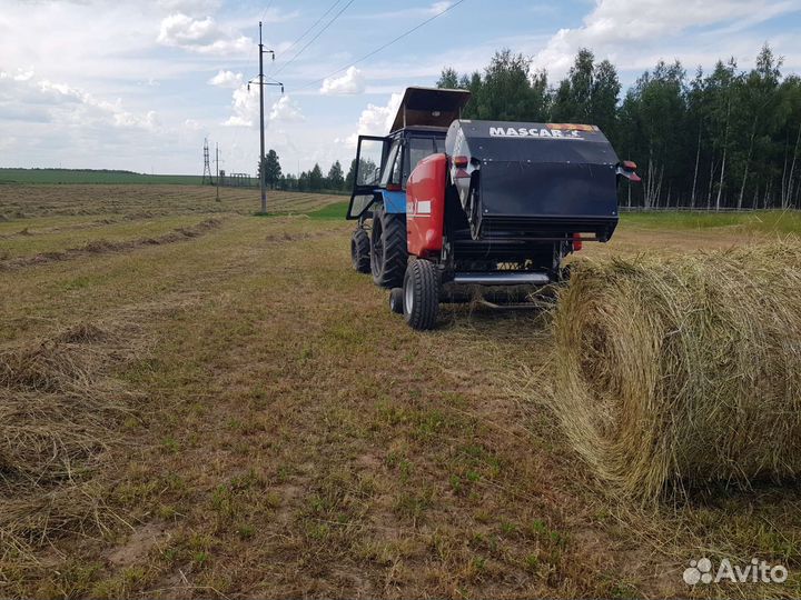 Пресс подборщик рулонный maskar
