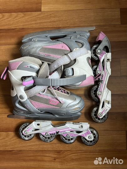 Ролики- коньки универсальные