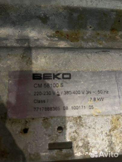 Плита электрическая Beko CM 58100 S