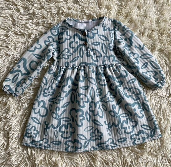Платье для девочки zara размер 3-4 года