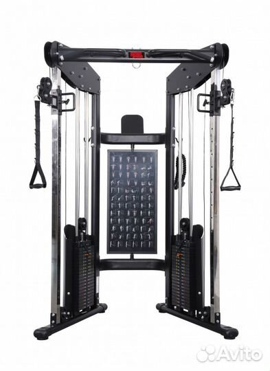 Кроссовер Rebel с двумя весовыми стеками по 90 кг