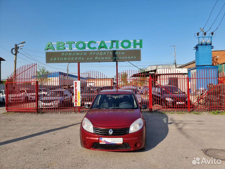 Renault Sandero 1.6 AT, 2011, 199 123 км