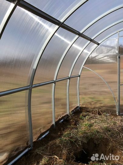 Теплица 3 на 6 из поликарбоната